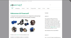 Desktop Screenshot of powerseif.com